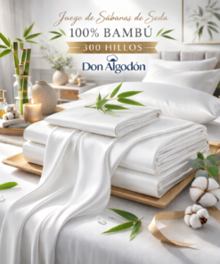 JUEGO DE SÁBANAS DE BAMBÚ