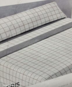Juegos de sábanas coralina cama 2x2 gris don Algodón