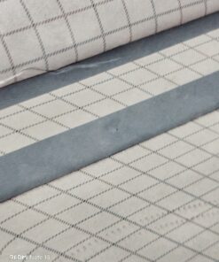 Juegos de sábanas coralina cama 2x2 azul cuadros don Algodón