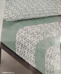 Juego de sábanas Devani verde cama 135