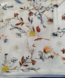 Mantel anti manchas estampado 150x200