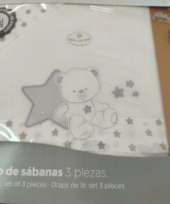 Juego de Sábanas de Verano para Cuna 100% Algodón | Suaves y Frescas