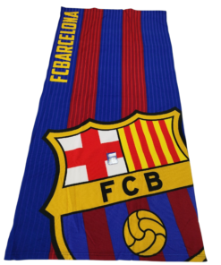 Toalla de Playa Microfibra  F. C. Barcelona 70x140 cm Oficial