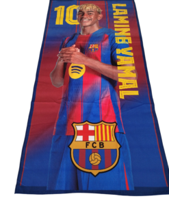 Toalla de Playa Microfibra Lamine Yamale F. C. Barcelona 70x140 cm Oficial