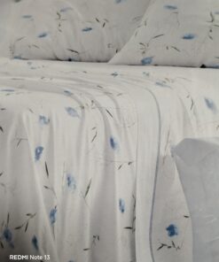 Juego de Sábanas Cama 150 – 50% Algodón 50% Poliéster – Calidad Superior
