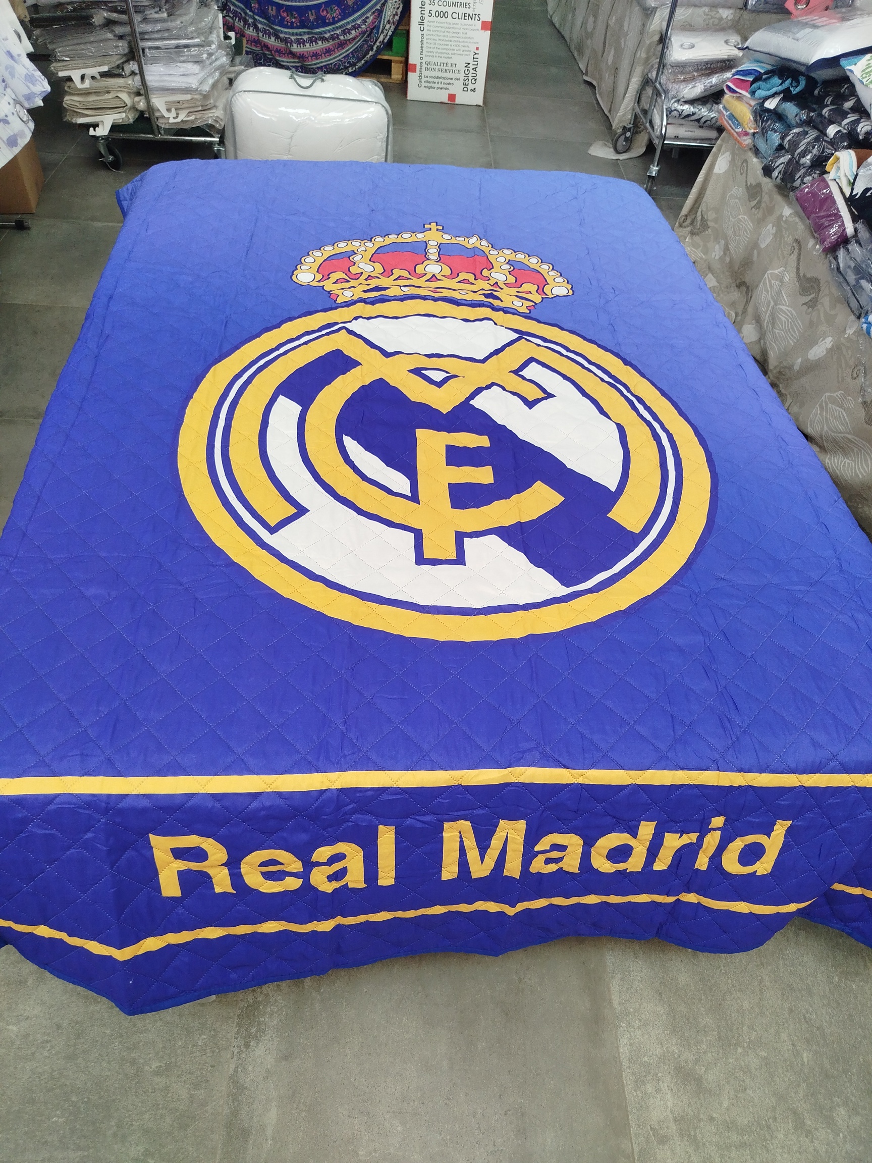 Colcha de Verano Real Madrid Oficial 180x260 cm
