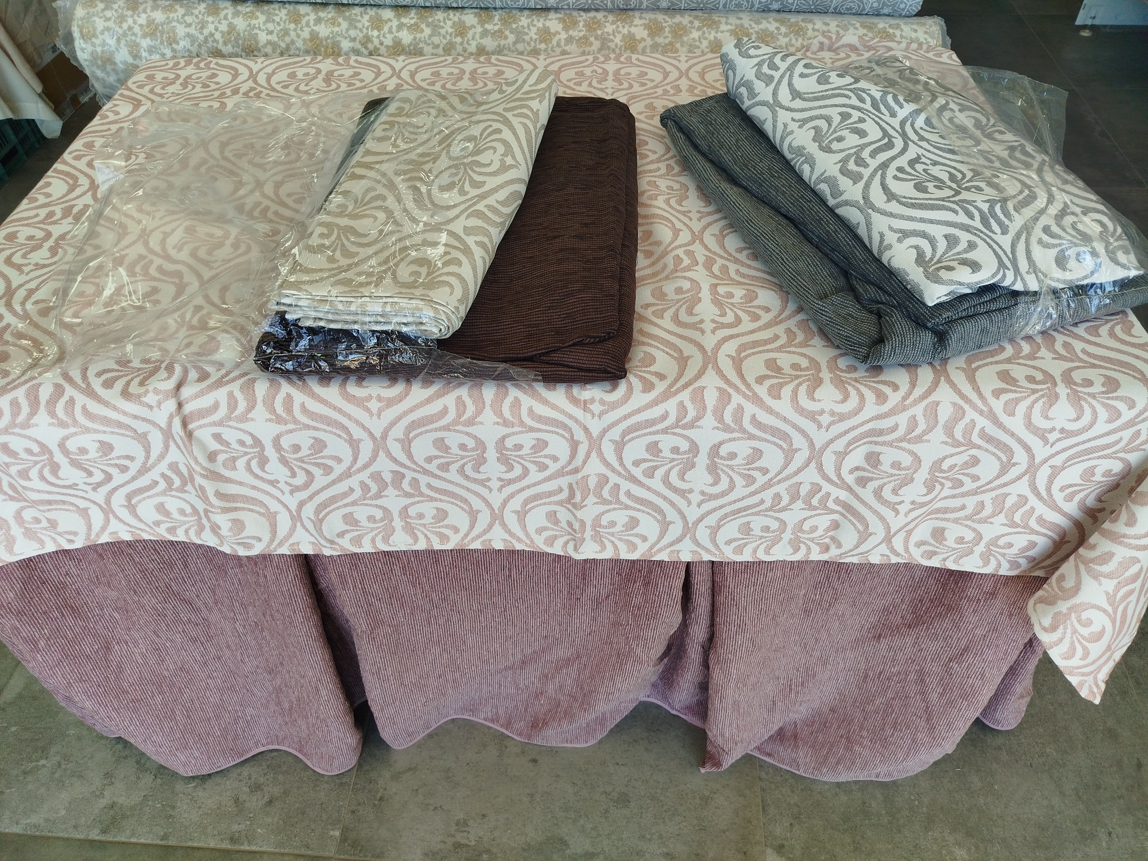 Ropa de mesa camilla verano+tapete 70x120
